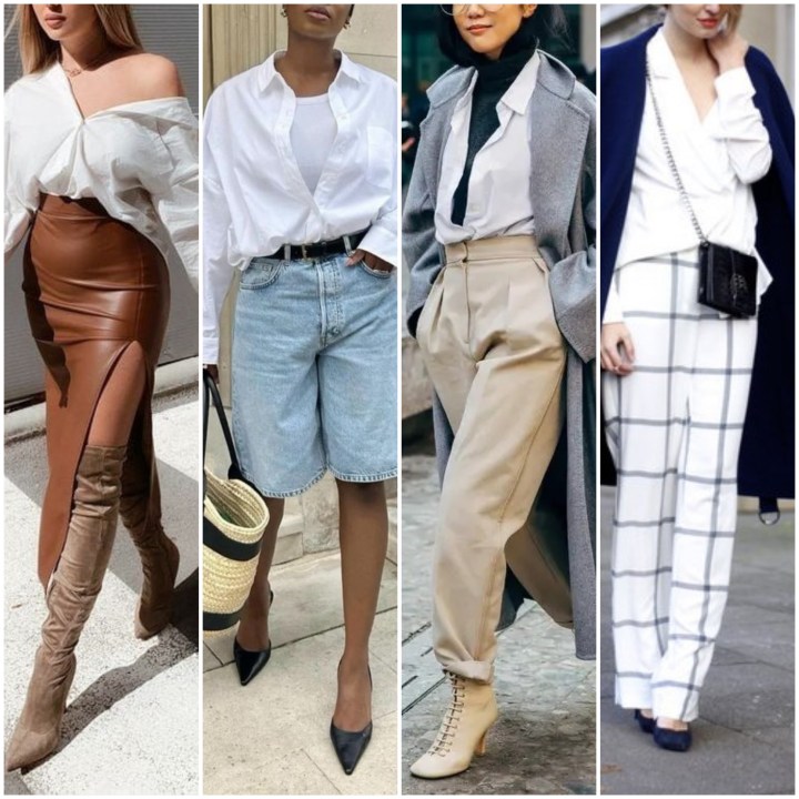 Easy and Chic Ways To Style a White&nbsp;Shirt
