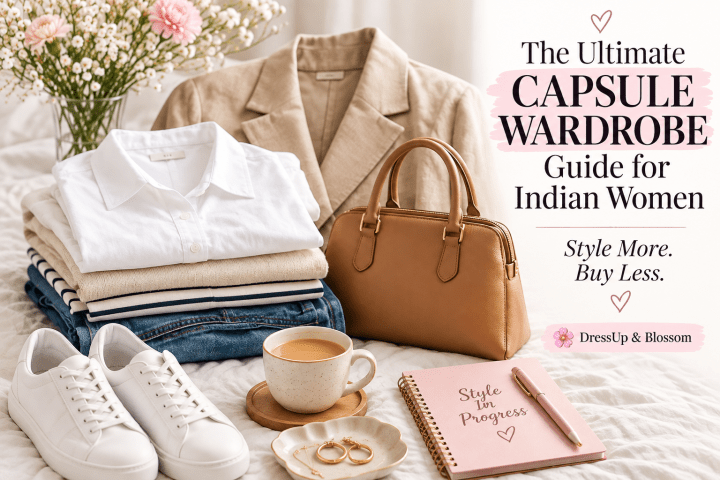 🌸THE ULTIMATE CAPSULE WARDROBE GUIDE FOR INDIAN&nbsp;WOMEN
